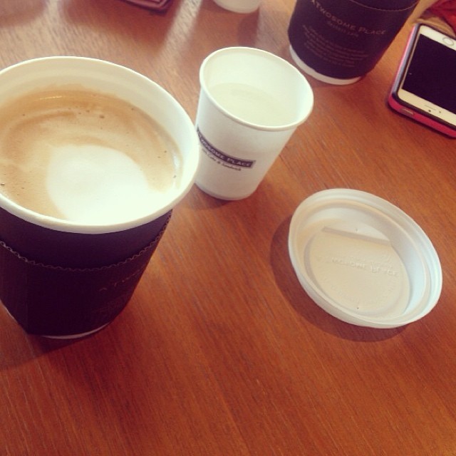 #투썸 부드러운#라떼