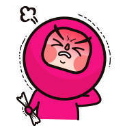 짜증 이모티콘