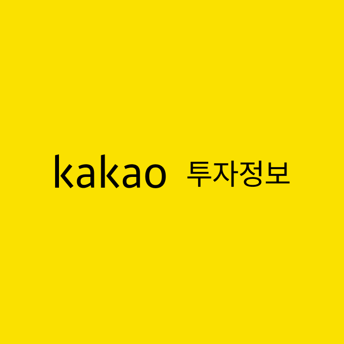 kakao 투자정보